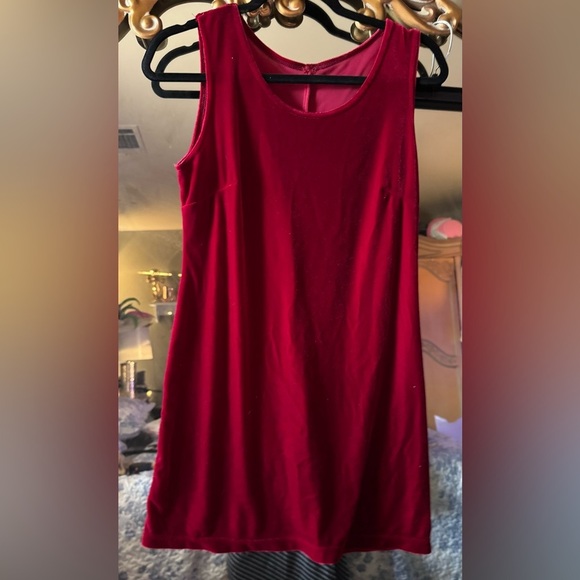 Dresses & Skirts - Red Sleeveless  velvet Dress